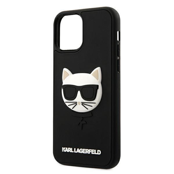 Karl Lagerfeld Etui Ochronne 3D Rubber Choupette dla iPhone 12/12 Pro