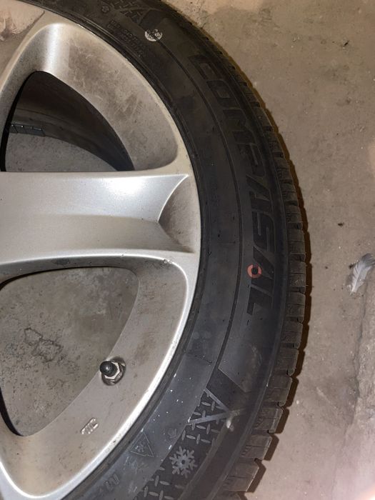 Kola 17 cali z oponami wielosezonowymi Peugeot 407