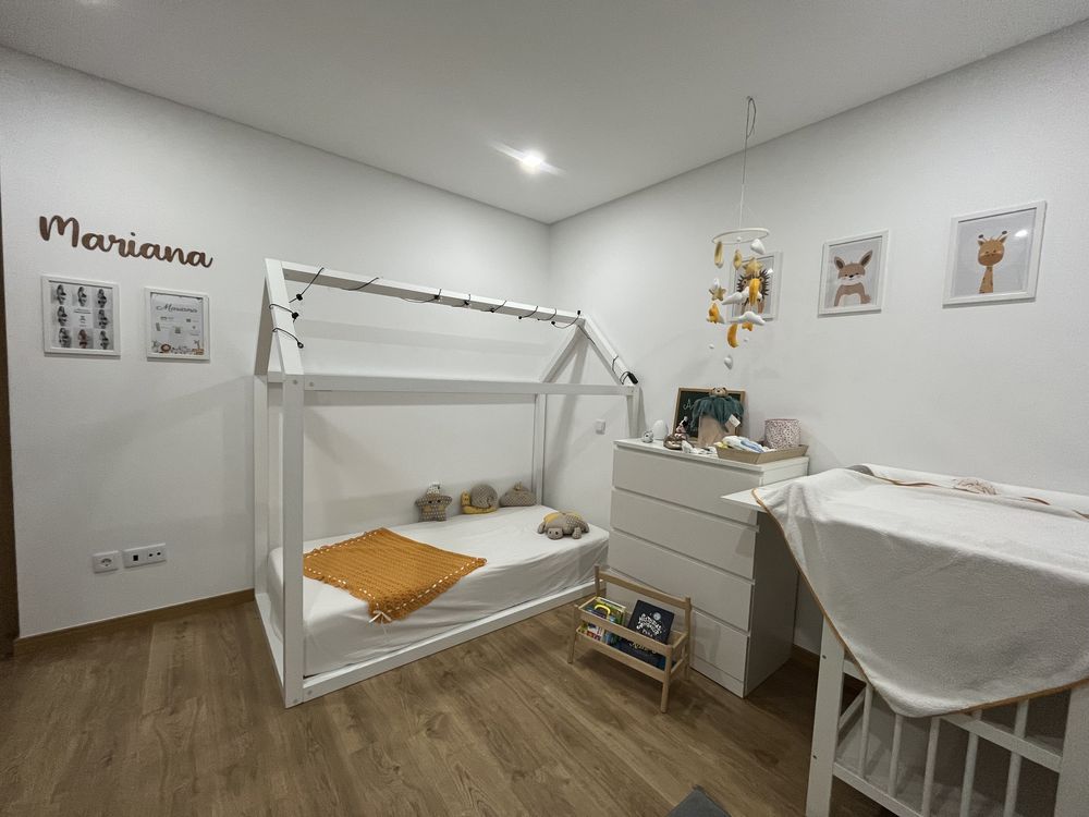 Cama Montessori 90 x 190 com ou sem colchão