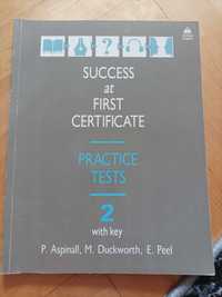 Success at First Certificate practice tests 2