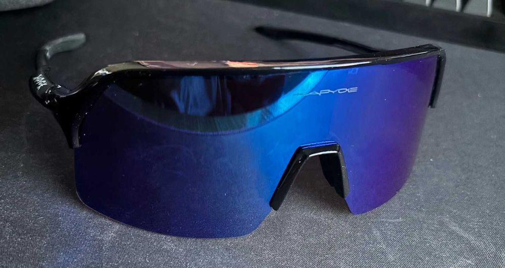 Nowe okulary rowerowe + etui
