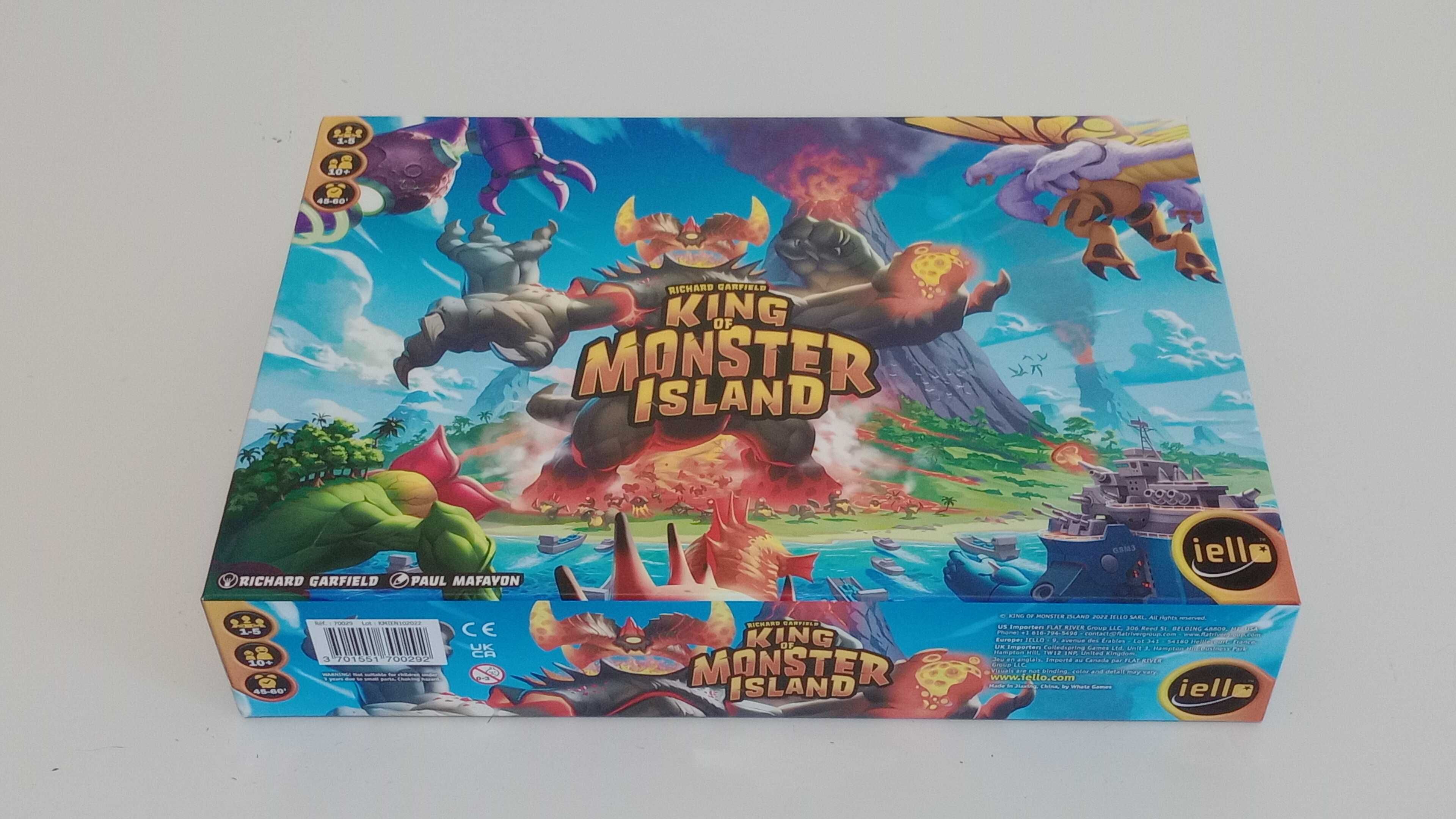 King of Monster Island - Jogo de Tabuleiro