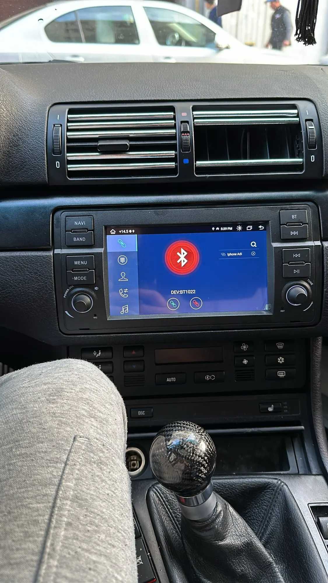 Auto Rádio Bmw E46  Android 2 din ano 1998 até 2006 Modelo de botões