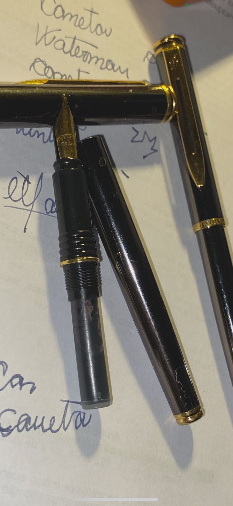 Caneta waterman vintage Aparo