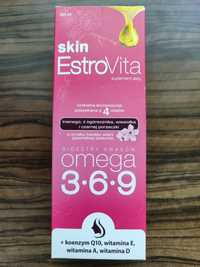 EstroVita Skin Sakura płyn 250ml omega 3 6 9 skóra włosy i paznokcie