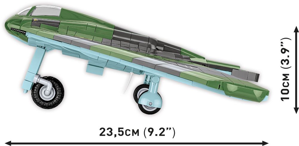 Klocki Cobi 5757 Samolot Horten Ho 229 Gotha Go Figurka Pilota 953 El.