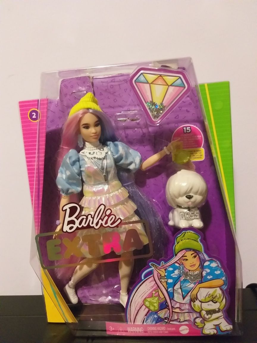 Lalka Barbie EXTRA Mattel NOWA