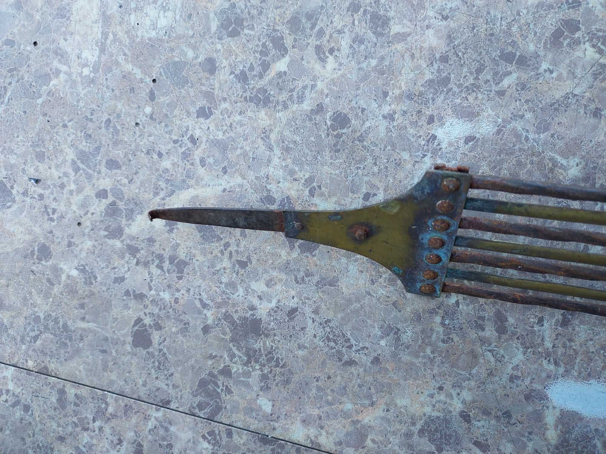 38 Wahadło starego zegara comtoise francuz podłogowy 24cm dł 100cm