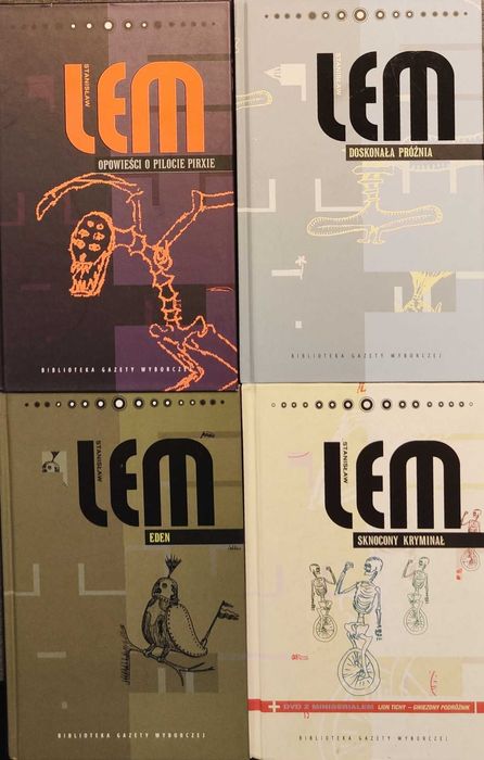 Stanisław Lem - 4 tomy Eden, Opowieści o pilocie Pirxie