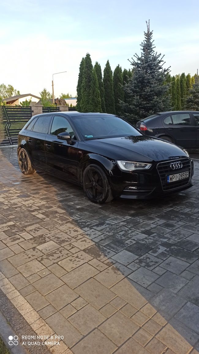 Audi a3 s line  2 l 150 zadbane