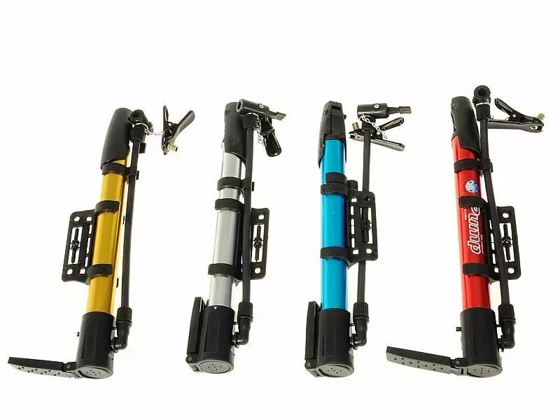 Pompka ręczna ADAR pompka rowerowa wielokolorowy. Adar