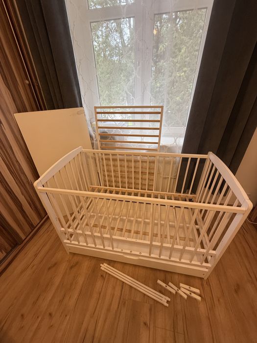 Łożeczko z funkcią dostawka do łożka