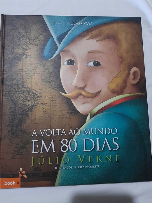 Livro A Volta ao Mundo em 80 Dias