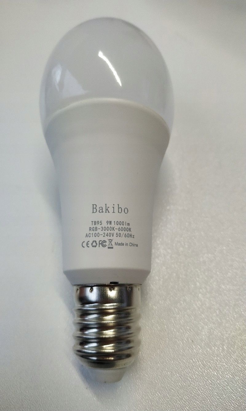 Żarówki Led smart Bakibo E27/9 W 2 sztuki