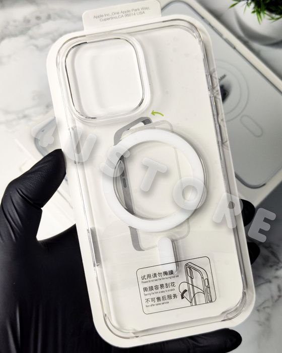 Чехол Clear Case Magsafe iPhone 16 Pro Max прозрачный чохол прозорий