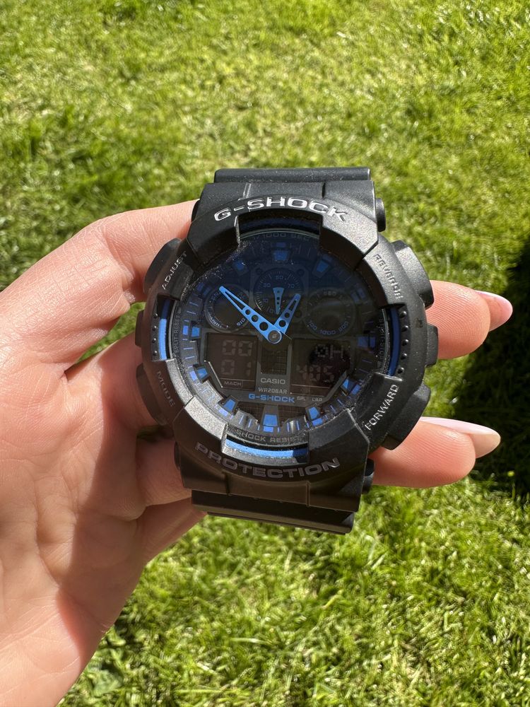 Zegarek czarno-granatowy G-SHOCK