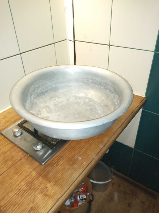 таз латунный для варения