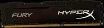 Pamięć RAM DDR3 HyperX Fury 1x8GB 8GB 1600MHz