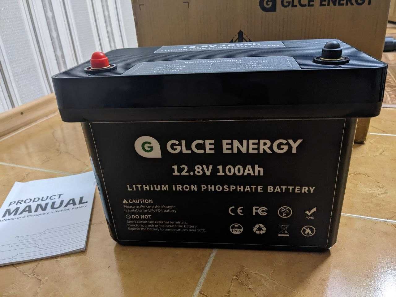 LiFePO4 аккумулятор GLCE Energy 12.8V 100 Ah 1280 Wh