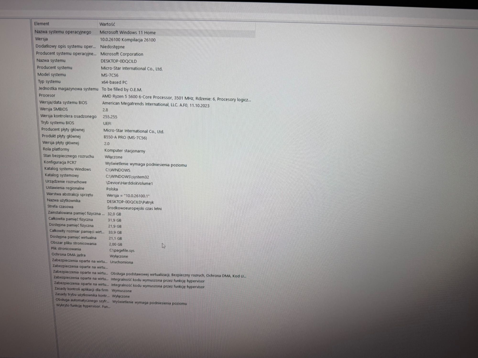 Komputer Stacjonarny Ryzen 5 5600 AMD radeon RX 6600