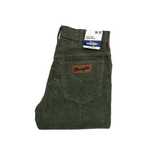 Spodnie męskie sztruks Wrangler Texas 821 Dusty Olive W30 L32