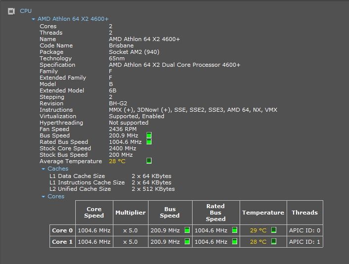 ПК AMD Athlon 64 X2 4600+монітор Iiyama 22”