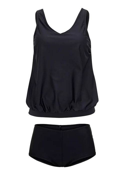 B.P.C tankini oversize czarne szybkoschnące 44.