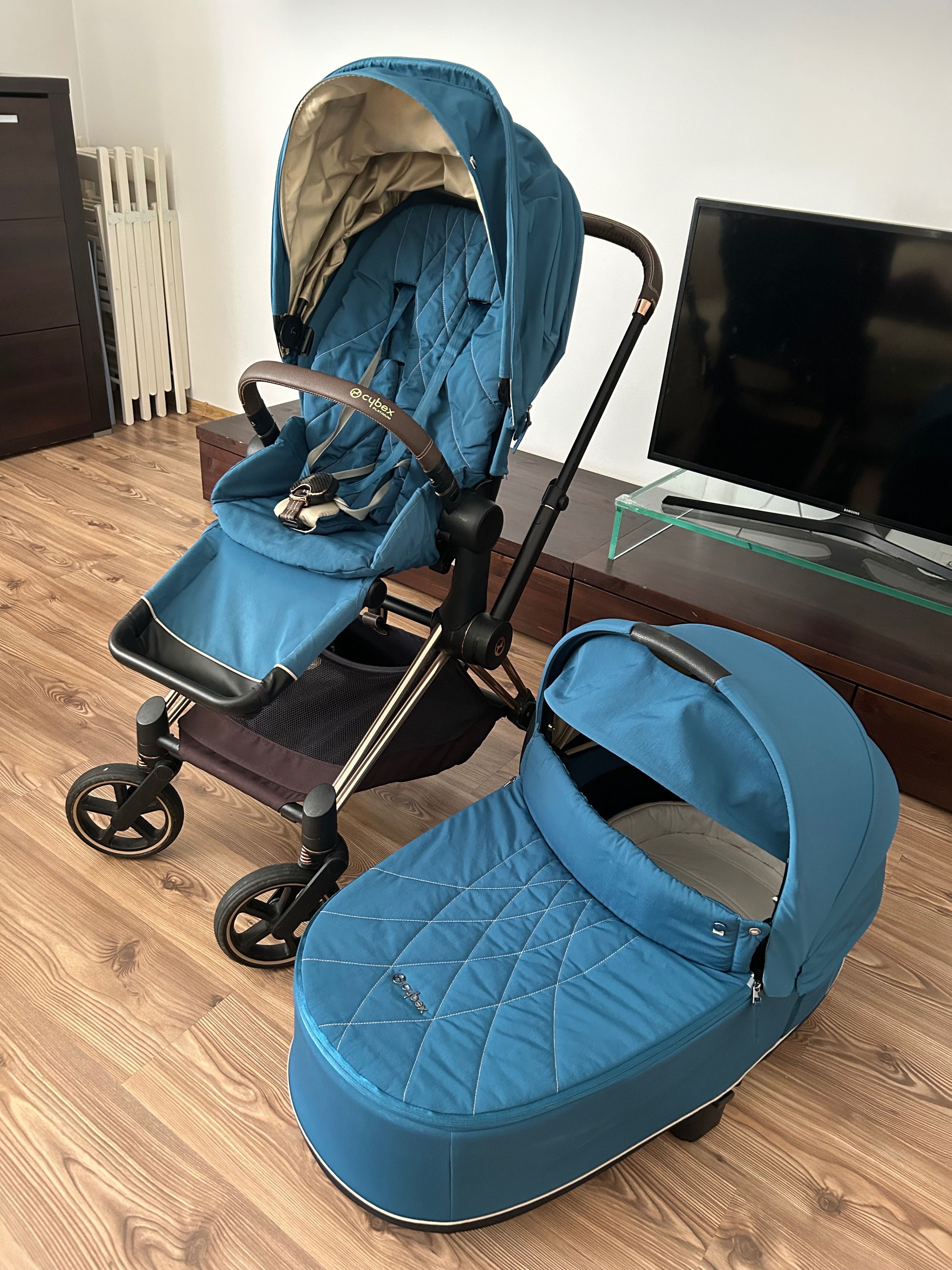 Cybex Priam 2 w 1 Mountain blue