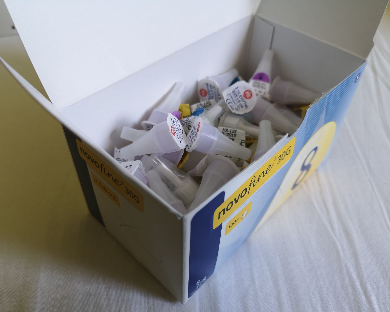 Igły do penów nakłuwaczy Novofine Micro-Fine+ Insufine Insupen 167 szt