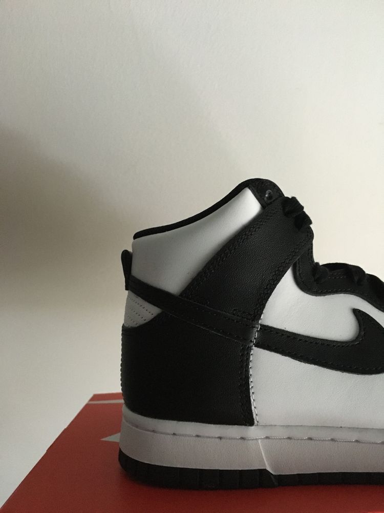 Nike Dunk High Panda White Black 39