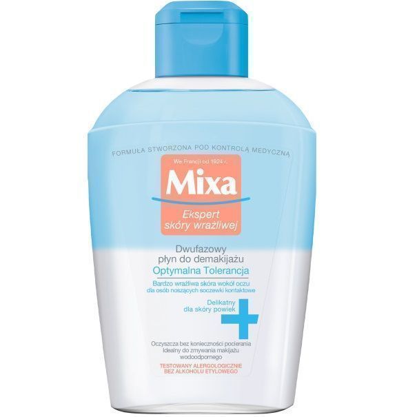 MIXA Optymalna Tolerancja dwufazowy płyn do demakijażu 125ml