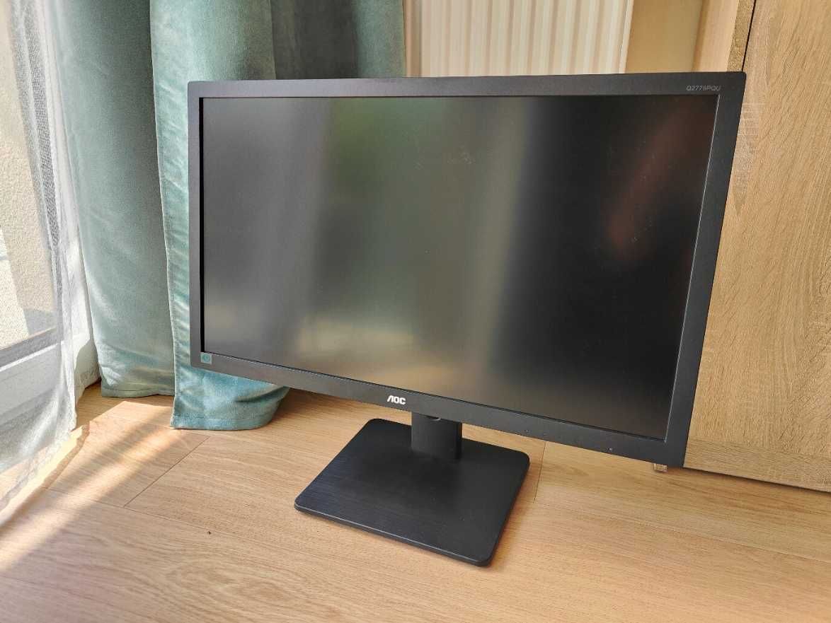 Monitor 27" AOC Q2775PQU | 2560x1440 QHD IPS | IPS | PIVOT