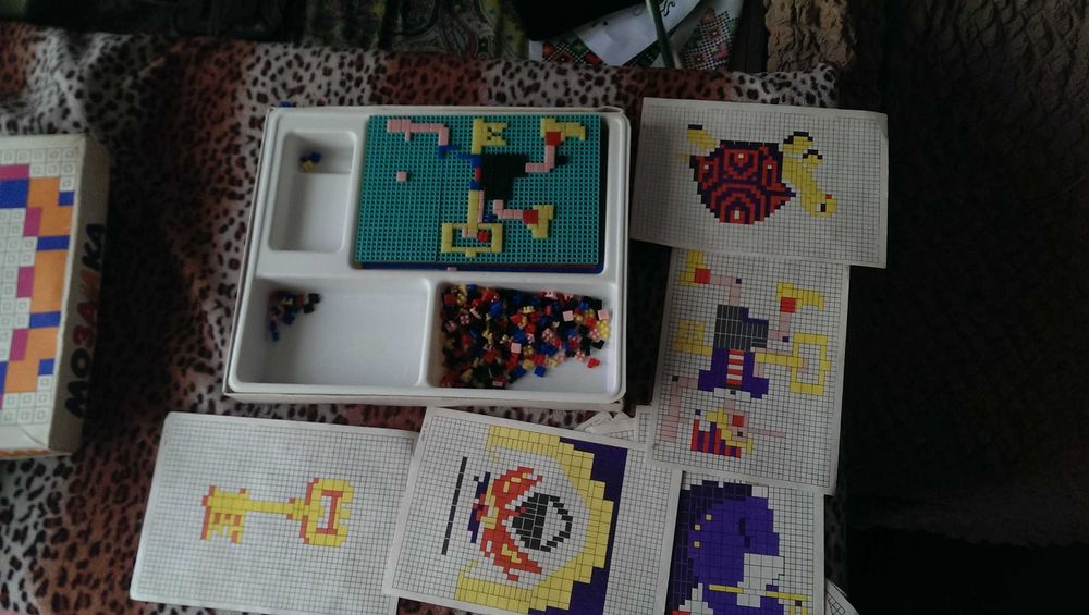 Настольная игра мозаика золотой ключик СССР с родной коробочкой
