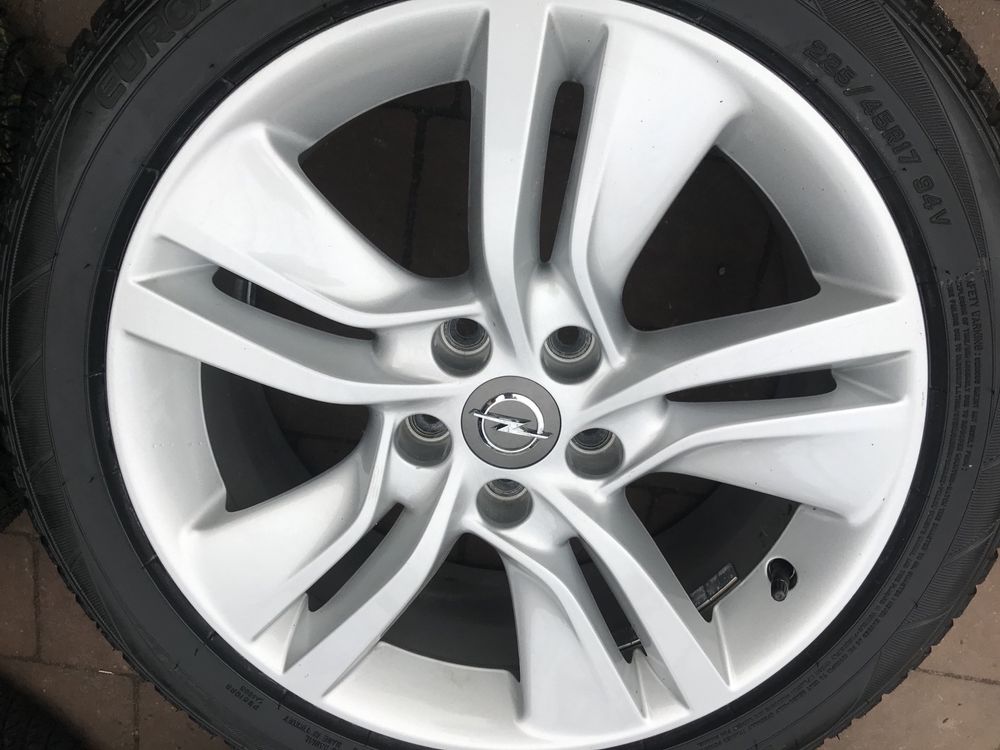 Felgi Aluminiowe 17” OPEL 5x110 Oryginał Czujniki Jak Nowe