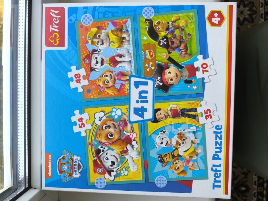 Пазлы Щенячий патруль