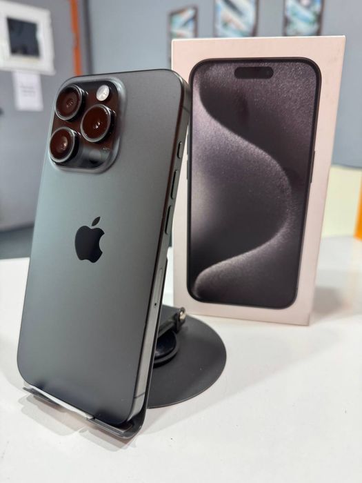 Смартфон iPhone 15 Pro на 256ГБ, стан 9,9/10 ГАРАНТІЯ Київ