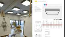 Lampa sufitowa LUNA Led Es SYSTEM