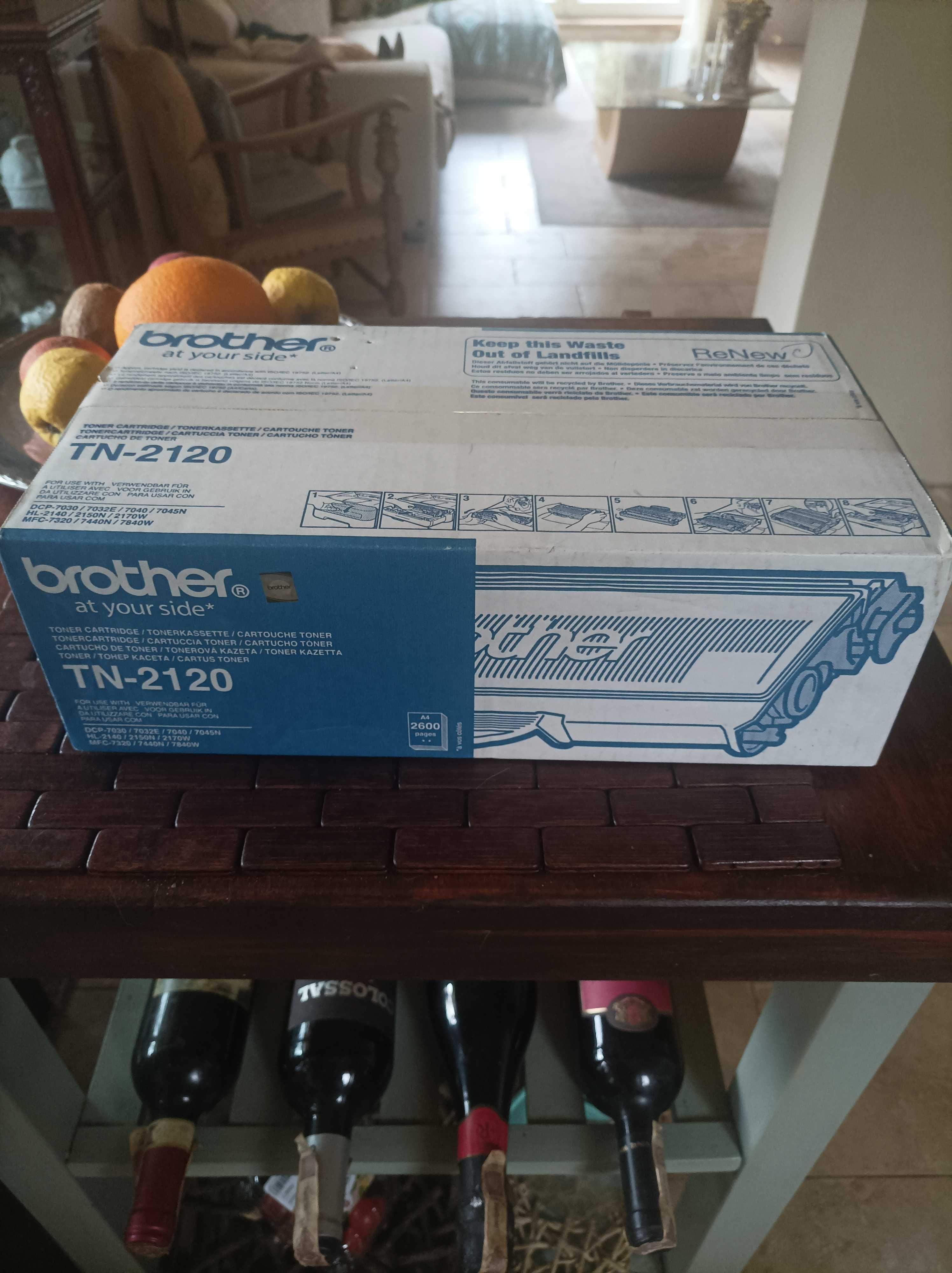 Brother TN 2120 oryginalny toner do drukarki