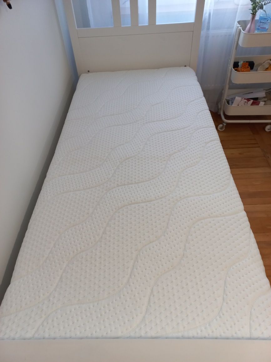 Łóżko Ikea Hemnes z materacem Fit.4.Sleep 90x200