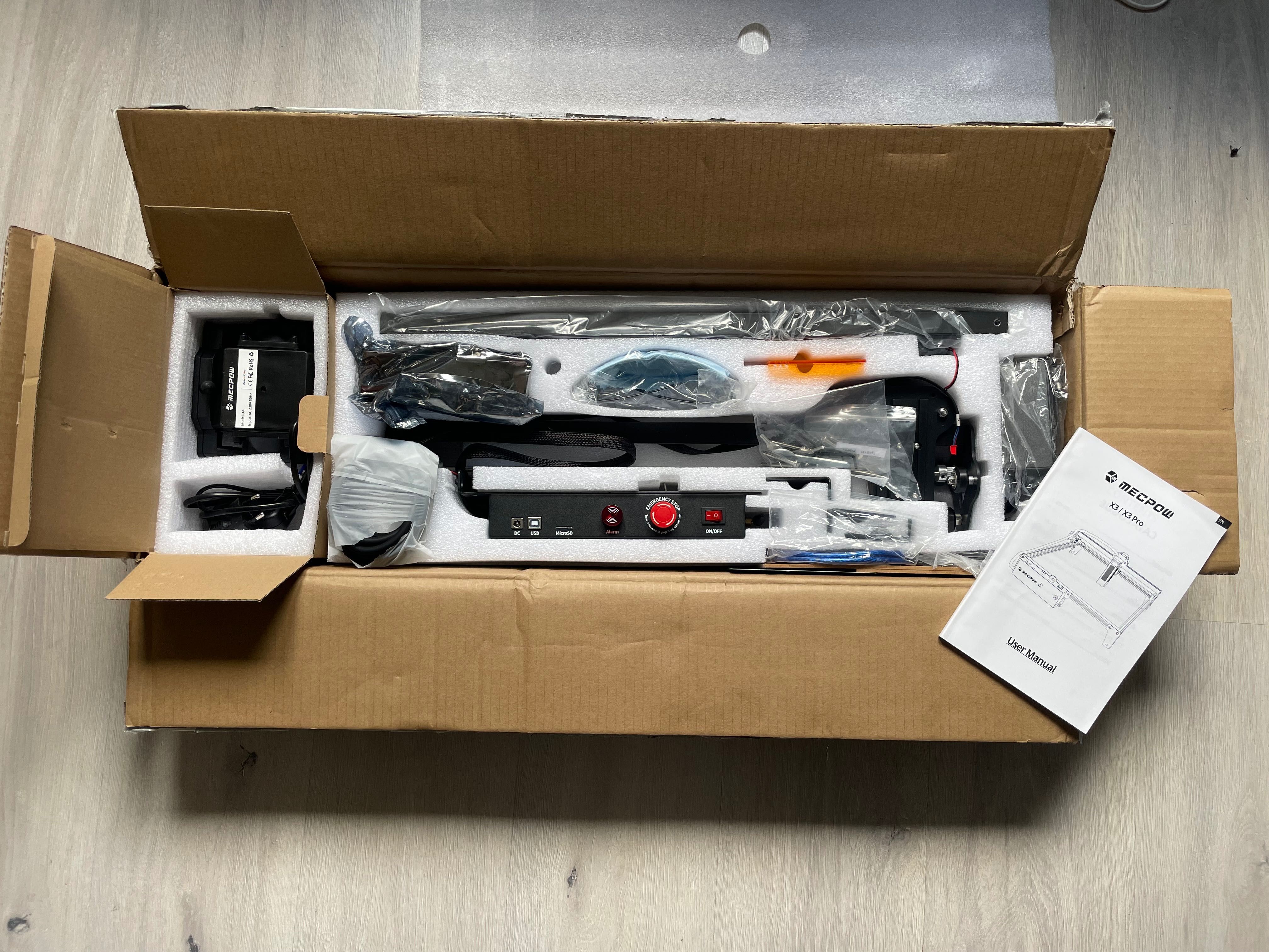 Grawerka laserowa Mecpow x3 pro 10w + Air Assist NOWA