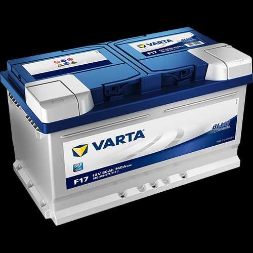 Akumulator Varta Blue F17 80Ah 740A Łódź