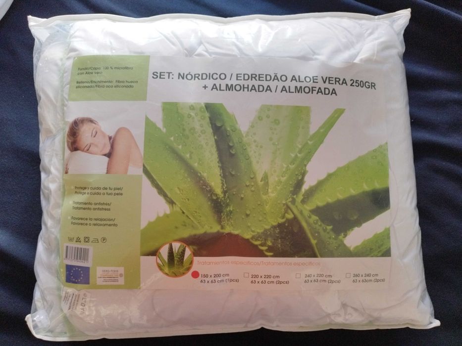 Edredão Nórdico 150x200 com Aloé Vera