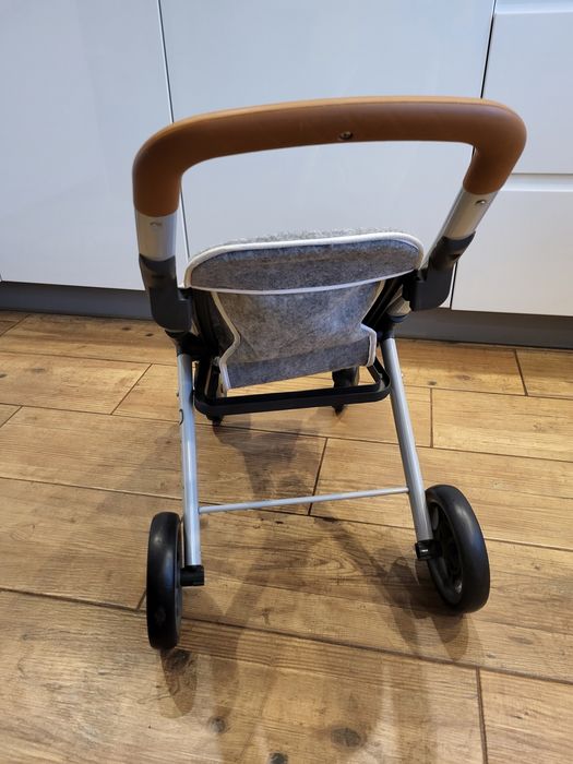 Wózek 2w1 gondola spacerówka dla lalek Quinny szary