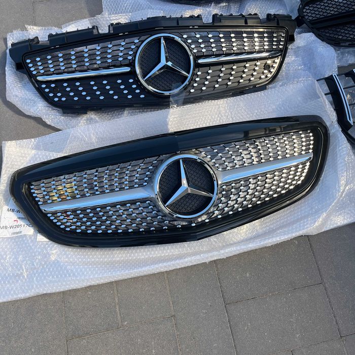 Решетка решітка мерседес mercedes GLA GLB GLC GLE GLS CL ML G CLA CLS