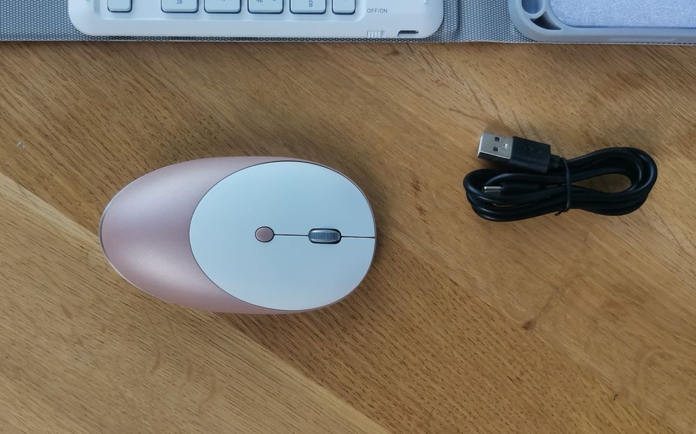 Etui z klawiaturą i myszką do iPad Pro 11 / Air 10.9 – Różowe