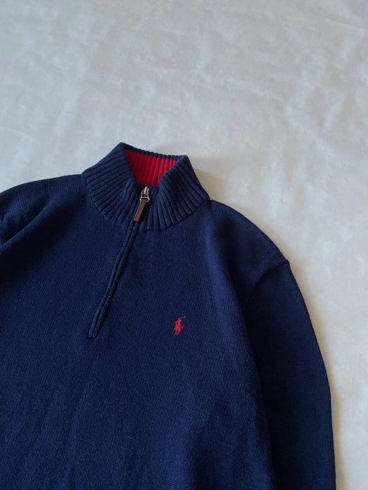 Ralph Lauren 1/4 Zip Pullover зипка 1/3 кофта свитер худи ральф лаурен