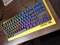 Клавиатура Hator Rockfall 2 Mecha TKL Black Aurum Orange Switch