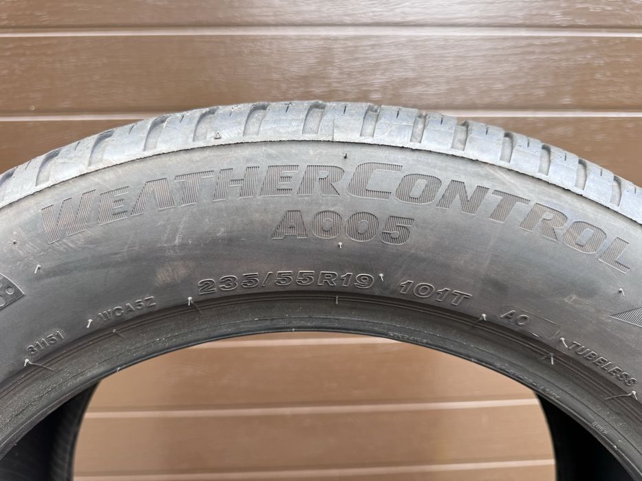 Opony wielosezon 235/55/19 255/50/19 Bridgestone A005 KPL 6,5mm 2022r.