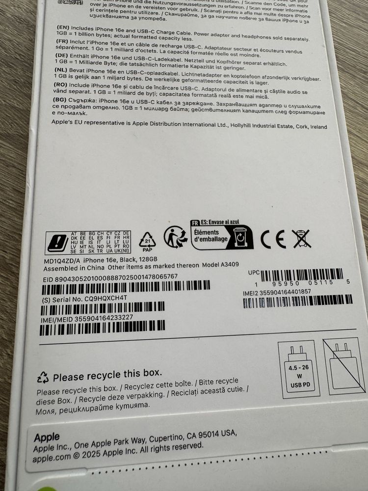 Iphone 16e 128 gb Nowy
