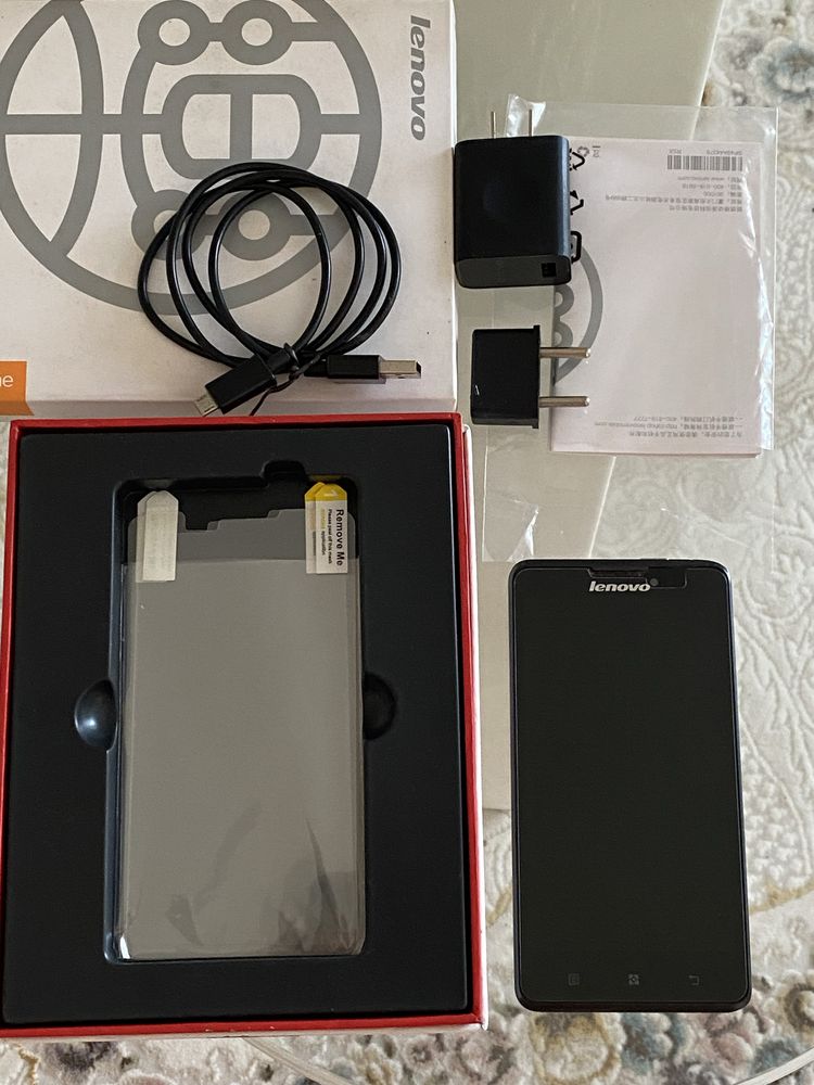 Телефон Lenovo P780 Black